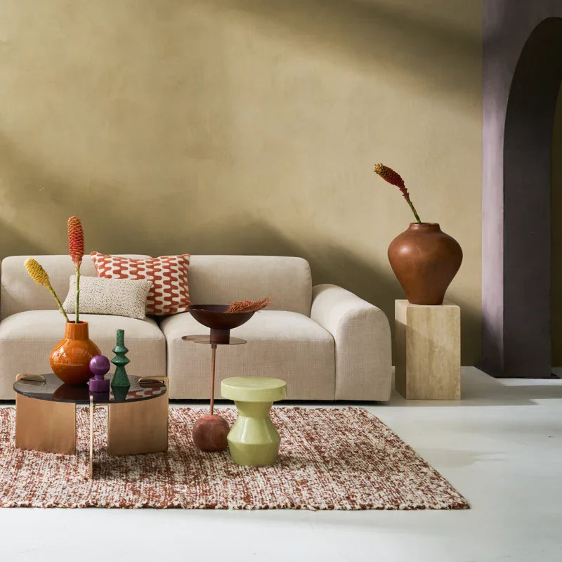 Sidebord Skulpturelt Bleggrøn - Nordic Unique