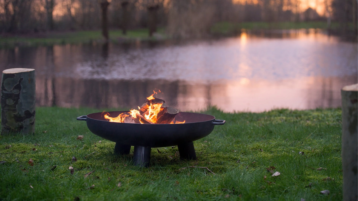 Salo Classic Bålfad 60 cm – Sort - Nordic Unique