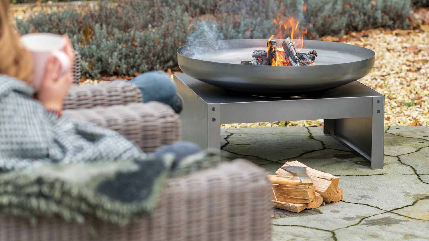 Kotka Bålfad 80 cm - Sølv - Nordic Unique