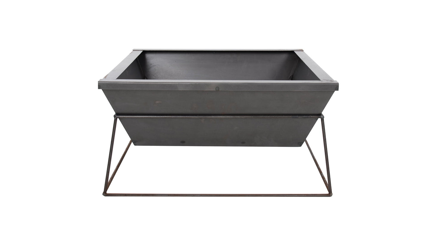 Reso Bålfad – Sort / Industrielt Look - Nordic Unique