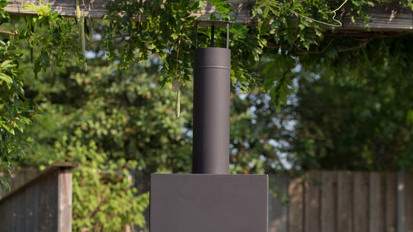 Jersey Bålfad Vuurhaard XXL – Sort - Nordic Unique