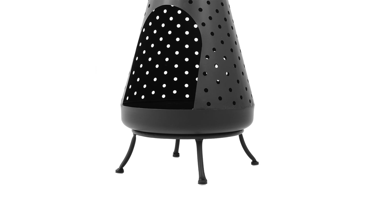 Napa Udendørs Pejs/Bålfad – Sort - Nordic Unique