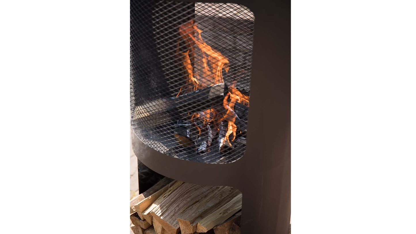 Buffalo Bålfad med Håndtag – Sort - Nordic Unique