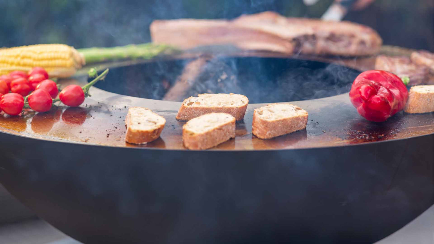 Onyx Classic BBQ Bålfad 80 cm – Sort - Nordic Unique