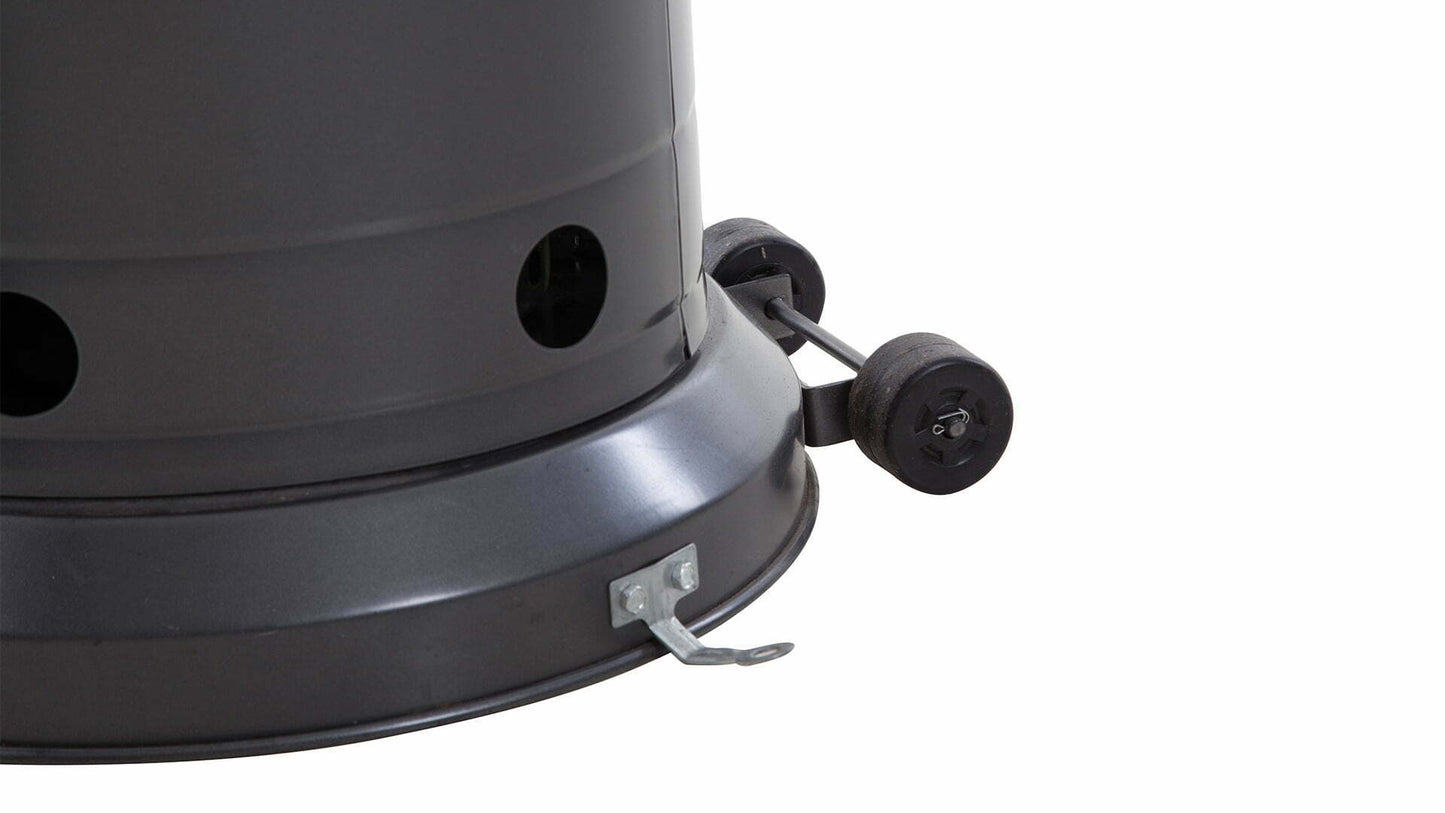 Sargas Gas Terrassevarmer – Grå (14000W) - Nordic Unique