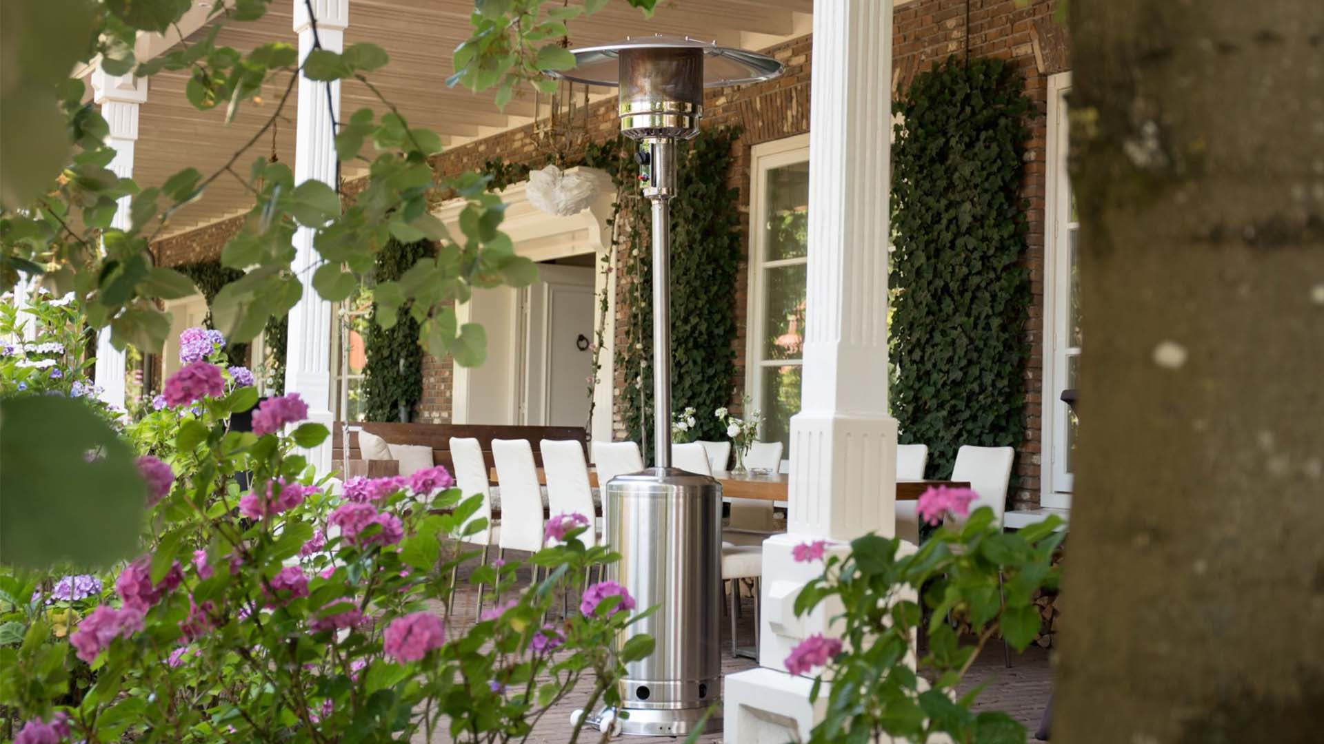 Sargas Gas Terrassevarmer – Rustfrit Stål (14000W) - Nordic Unique