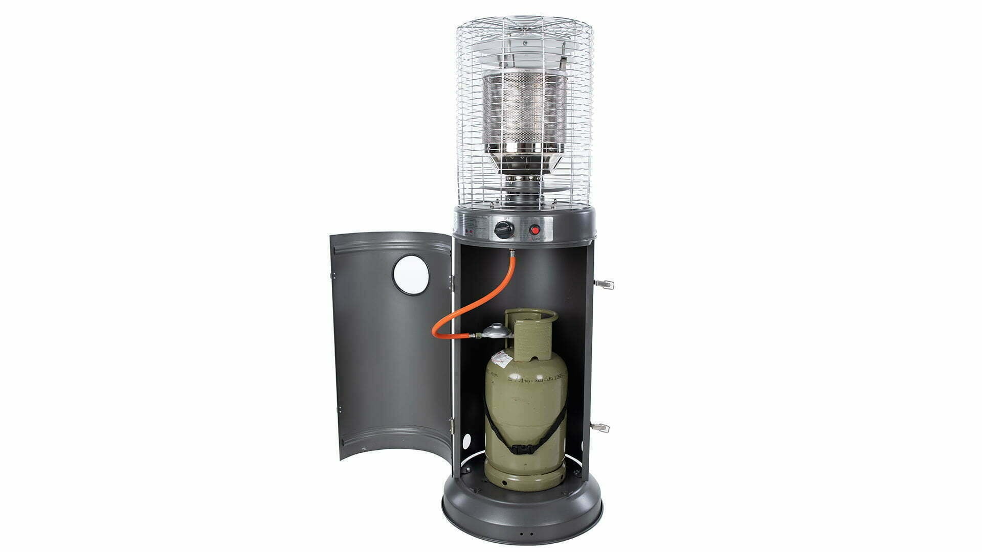 Propus Lounge Gas Terrassevarmer – Grå (10000W) - Nordic Unique