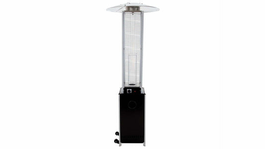 Flame Torch Gas Terrassevarmer – Sort (12000W) - Nordic Unique