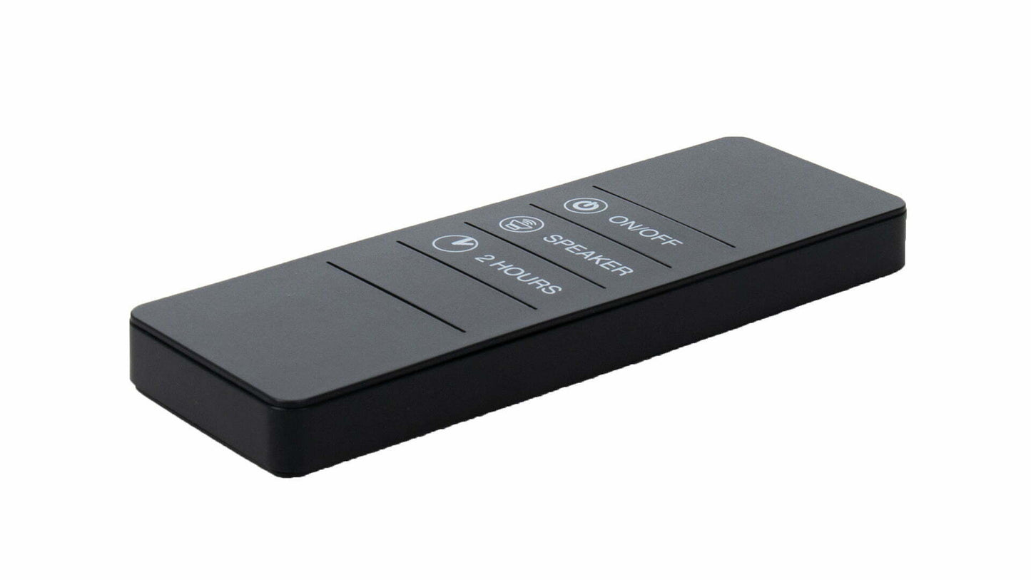 Sun & Sound Ultra Vægmonteret Terrassevarmer – Sort (2000W) - Nordic Unique