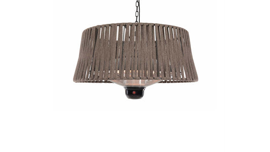 Artix Corda Bright Hængende Terrassevarmer – Brun (1800W) - Nordic Unique