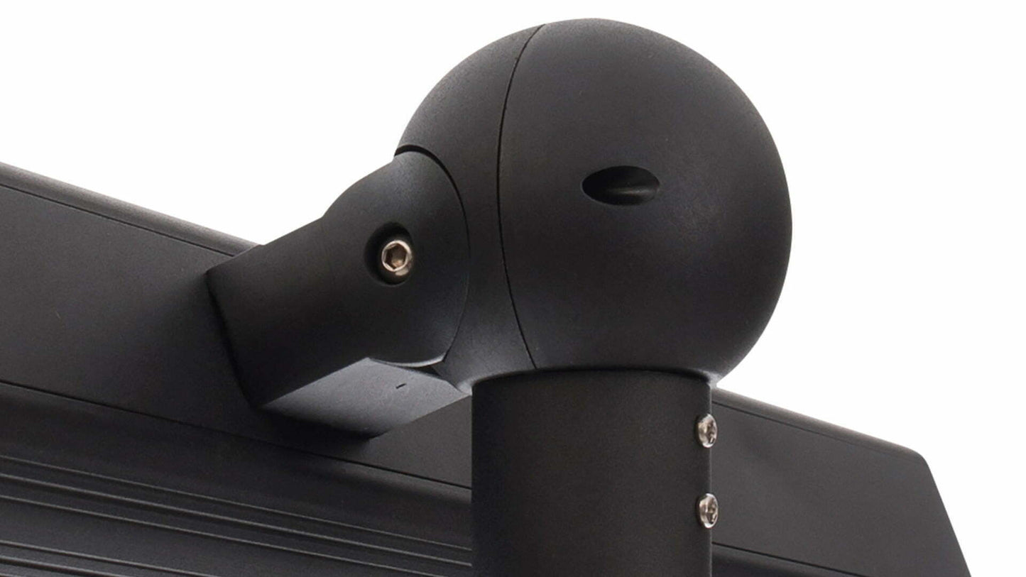 Dark Fritstående Terrassevarmer – Sort (2500W) - Nordic Unique