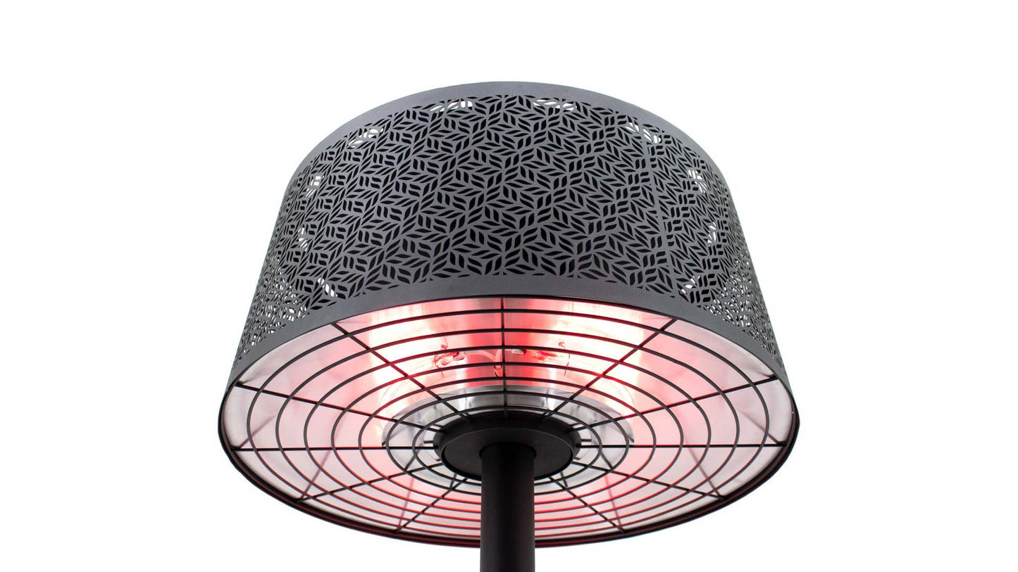 Moderna Artix Ultra SMART Fritstående Terrassevarmer – Sort (2000W) - Nordic Unique