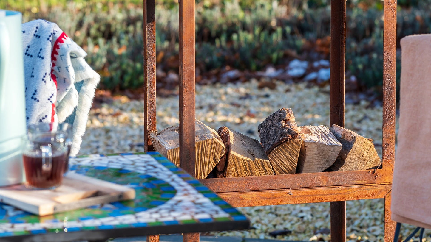 Hodr Håndlavet Brændereol 50 cm - Rust - Nordic Unique