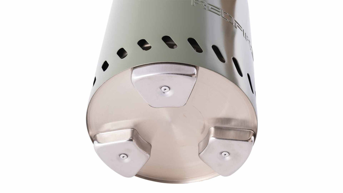 Volcano Bordpejs Bålfad S – Olivengrøn - Nordic Unique