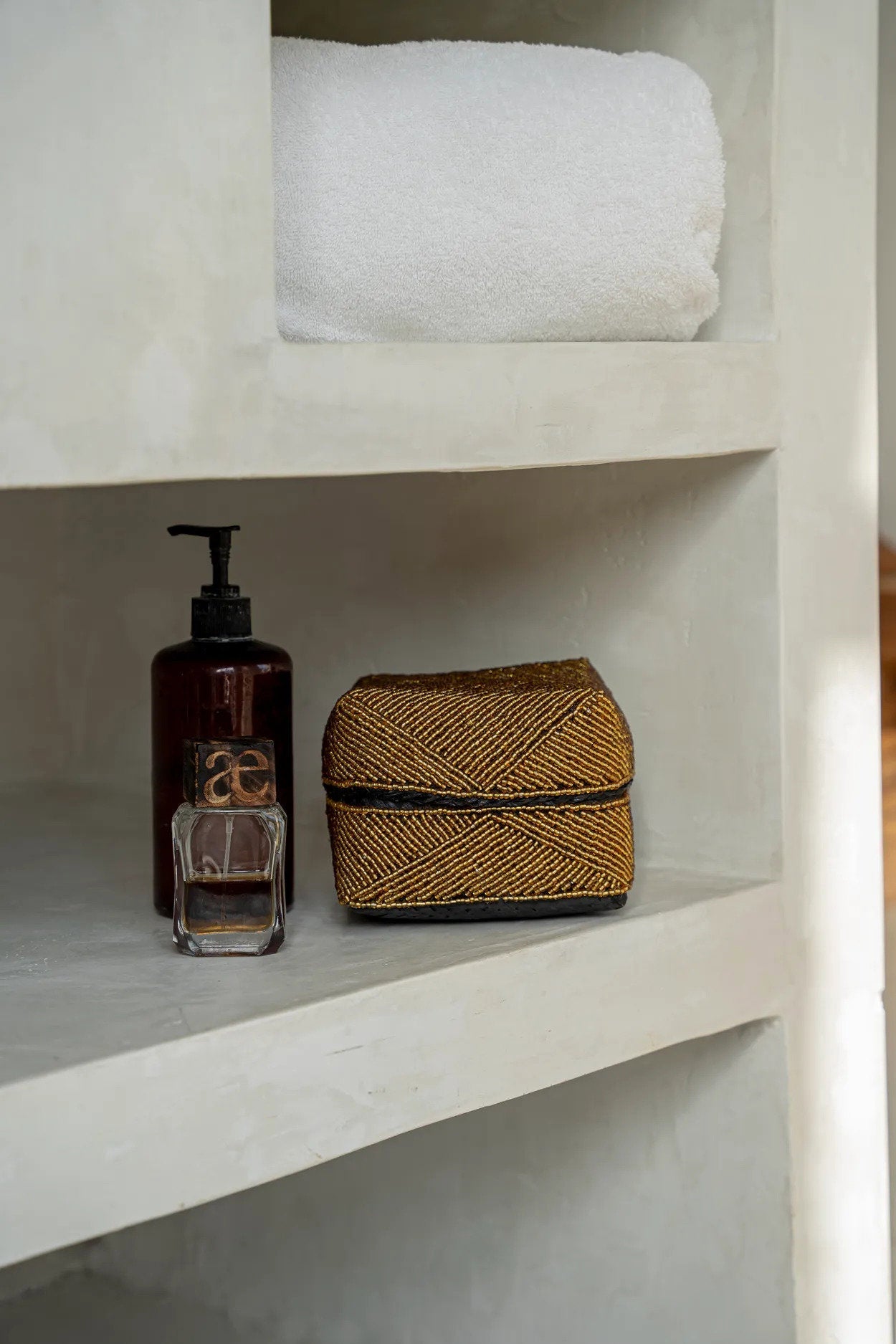 Den Perlede Kurv - Guld - S - Nordic Unique