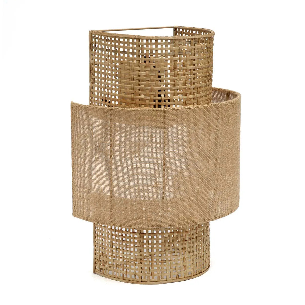 Bolly Jute væglampe - Natur - M - Nordic Unique