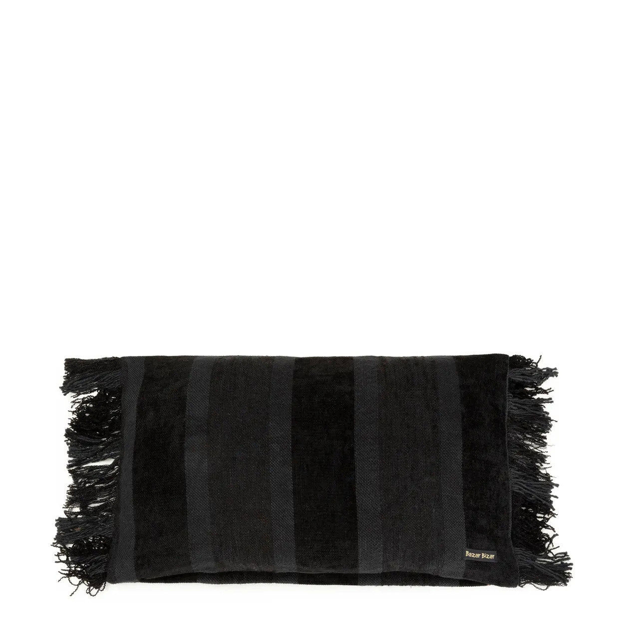 Oh My Gee Pudebetræk - Sort Fløjl - 30x50cm