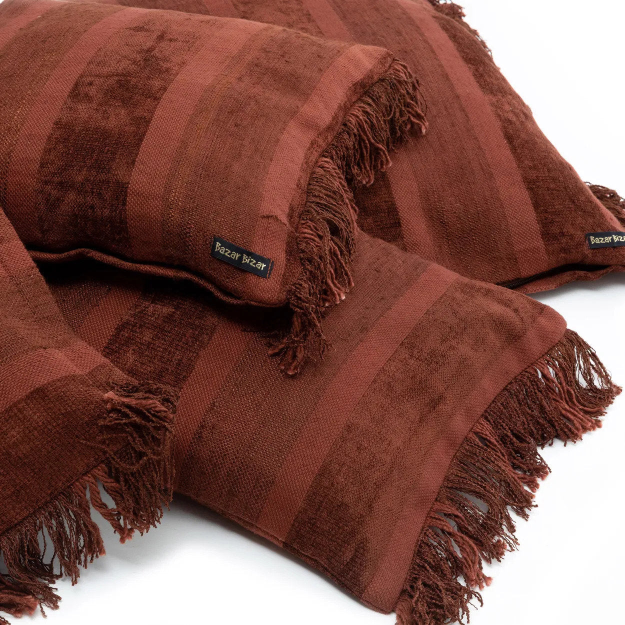 Oh My Gee Kuddfodral - Burgundy Velour - 30x50cm