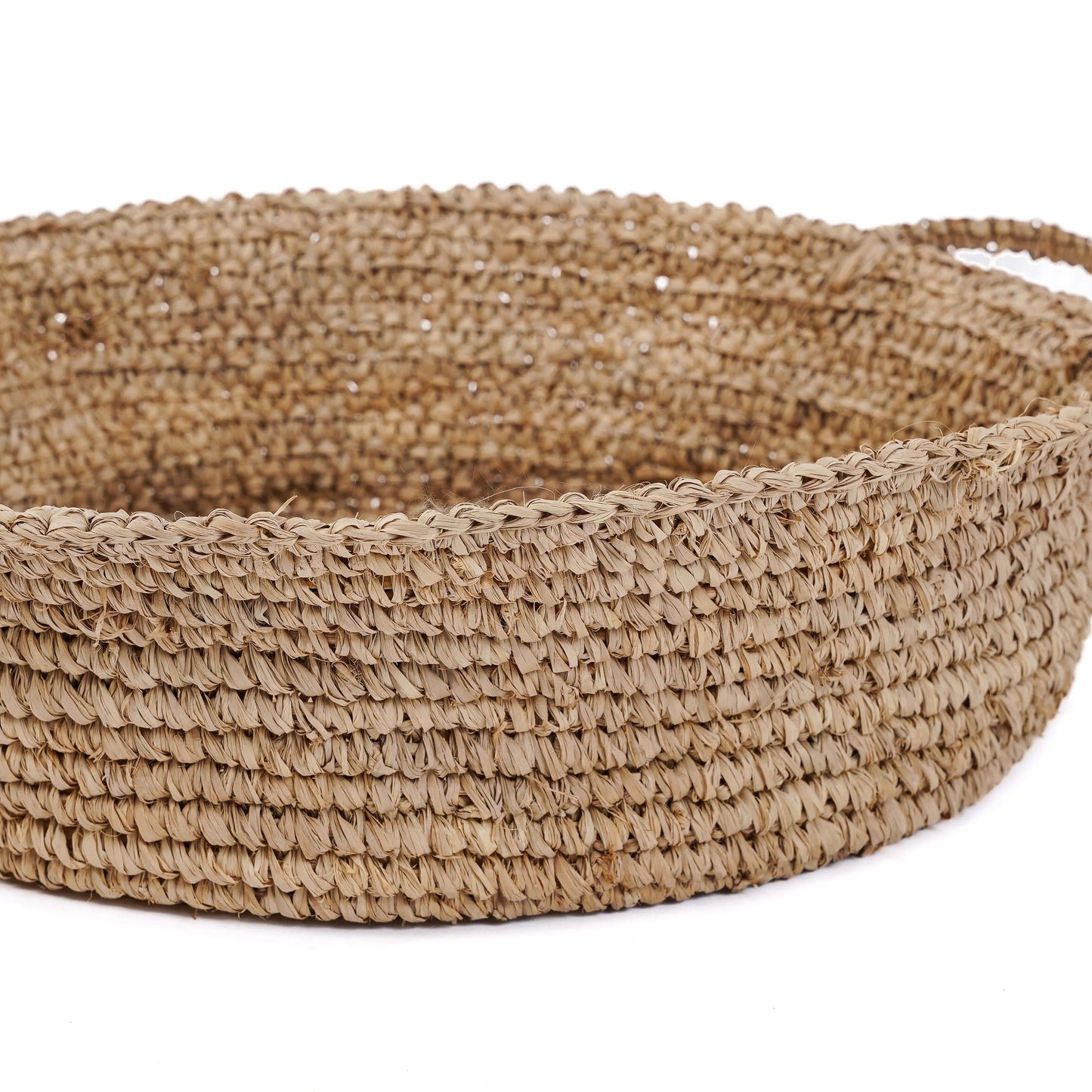 Raffia Kurvebakker - Naturlig - L - Nordic Unique