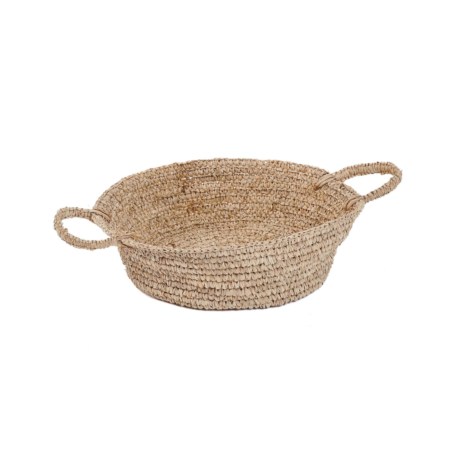 Raffia Kurvebakker - Naturlig - M - Nordic Unique