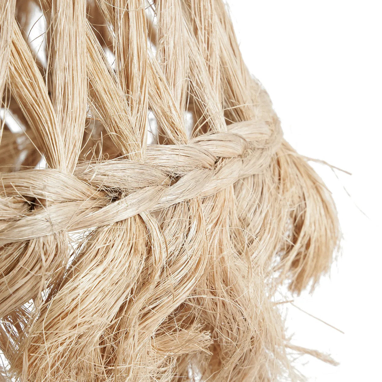 Abaca Jelly Fish Lamp Pendel - Naturlig - L