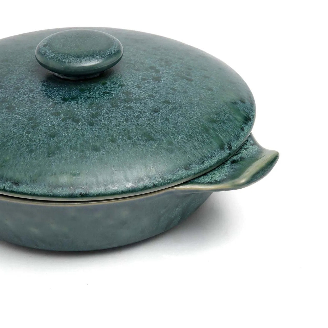 Aqua Ceramic Pot - Set om 4