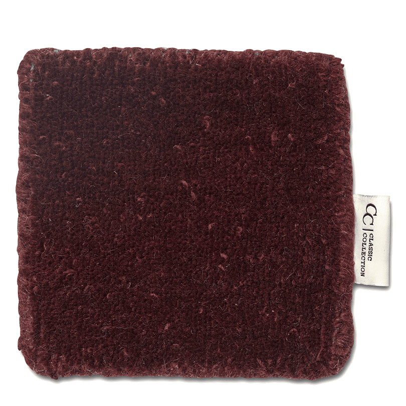 Tæppe Solid 250x350cm - Burgundy - Nordic Unique