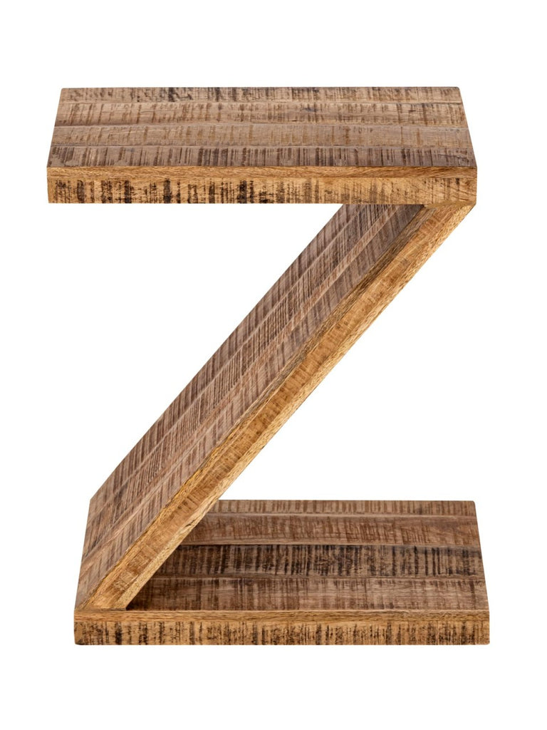 Sidebord i mangotræ Z-form