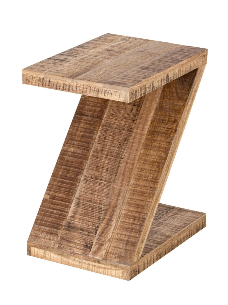 Sidebord i mangotræ Z-form