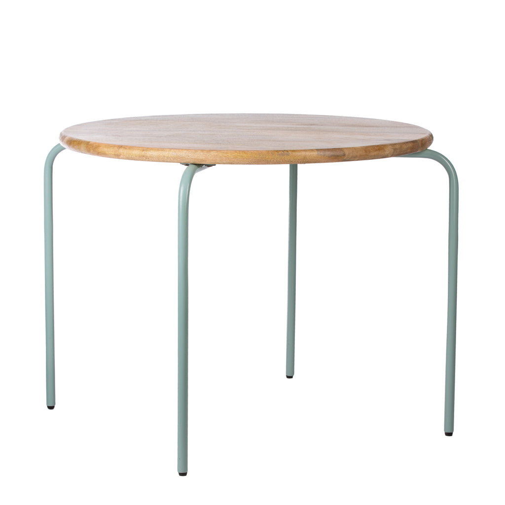 Cirkel bord havgrøn Ø72