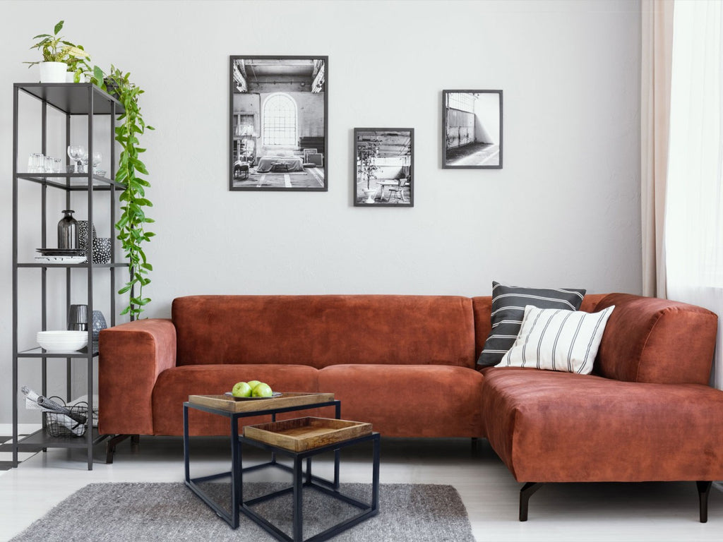 Sofabord 2-delt sæt firkantet - Nordic Unique