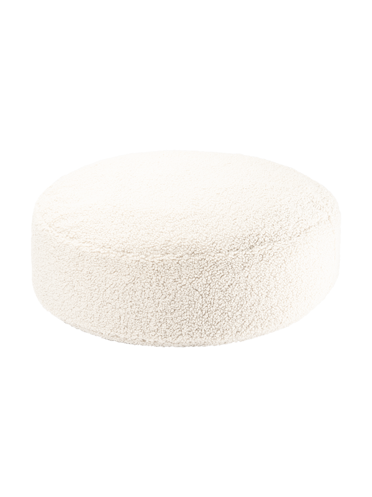 Flødehvid Ottoman Skammel - Nordic Unique