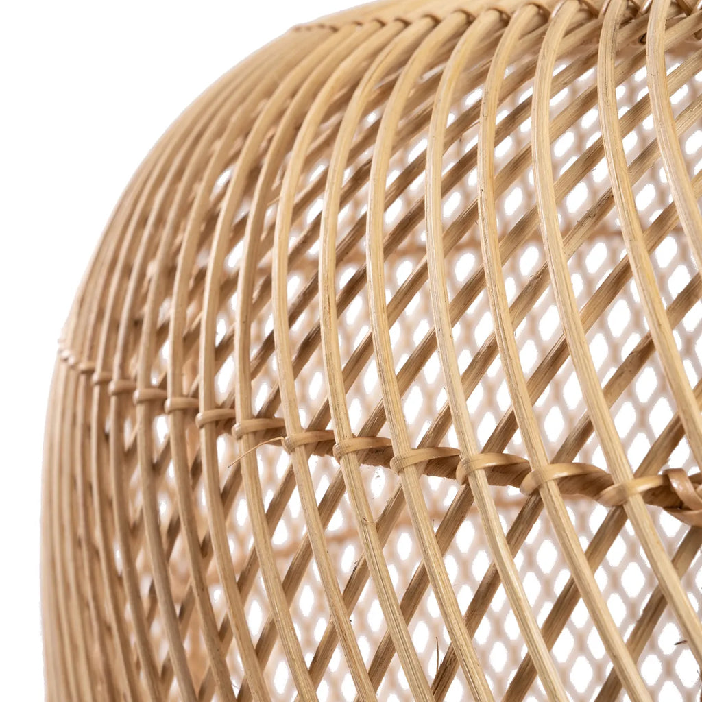 Batu Bolong Lampe Vedhæng - Naturlig - M