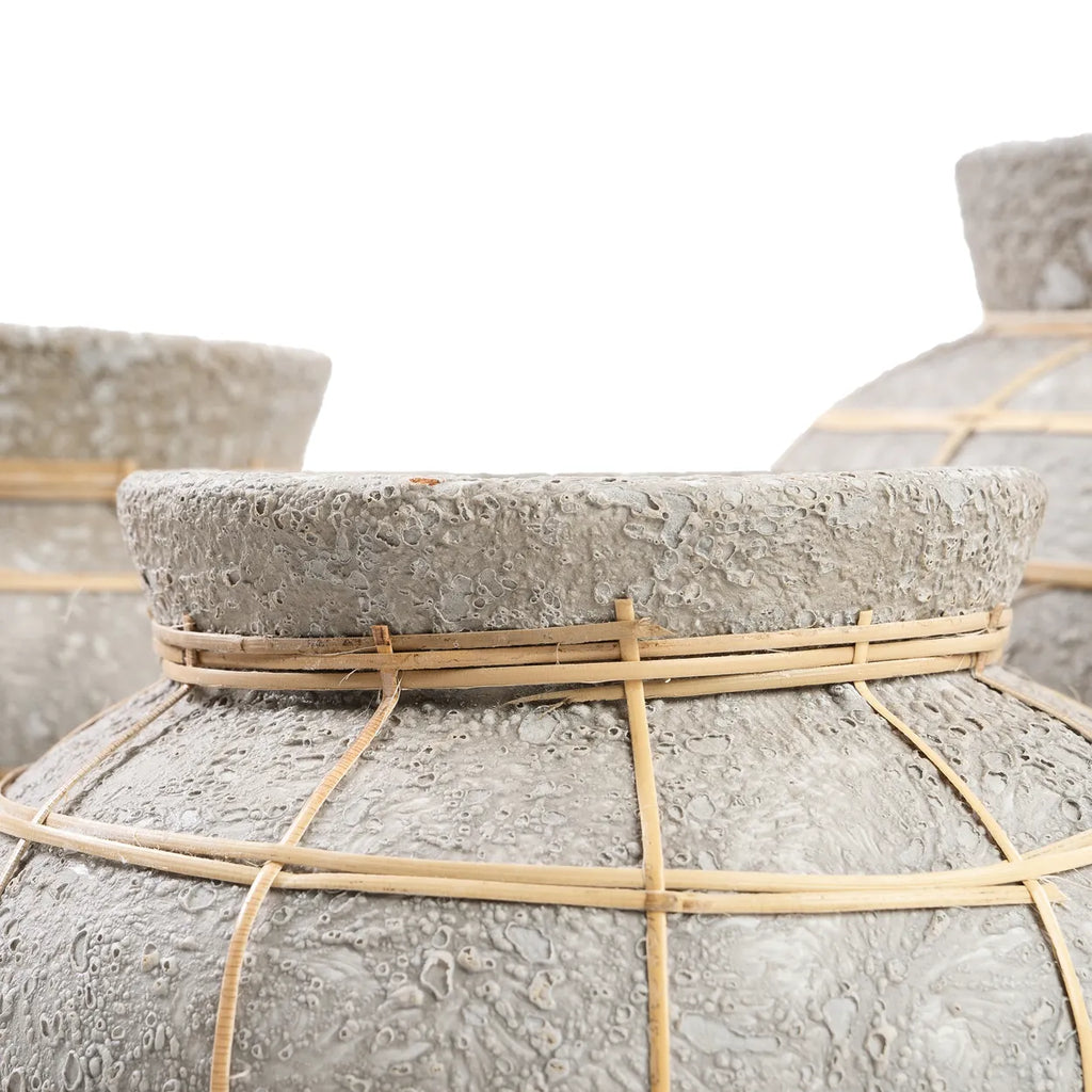 Mavevasen - Beton Naturlig - L