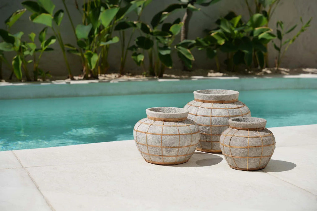 Maven Vase - Beton Naturlig - M
