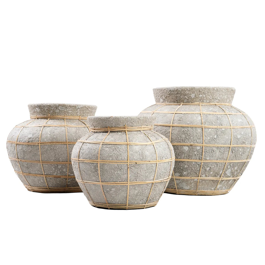 Maven Vase - Beton Naturlig - M