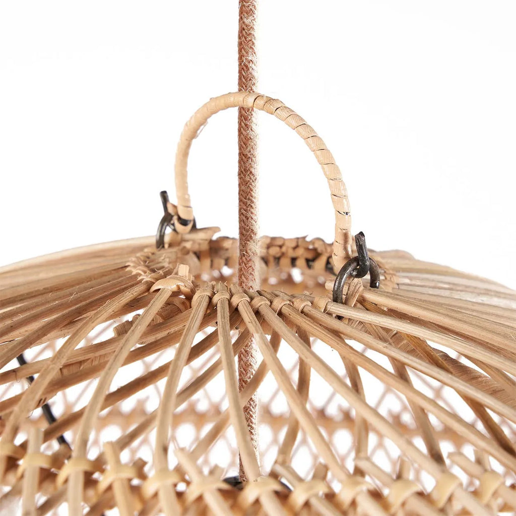 Boble Lampe Vedhæng - Naturlig - M