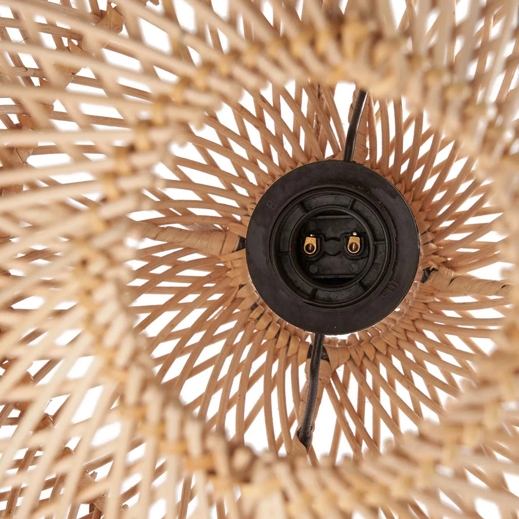 Boble Lampe Vedhæng - Naturlig - S