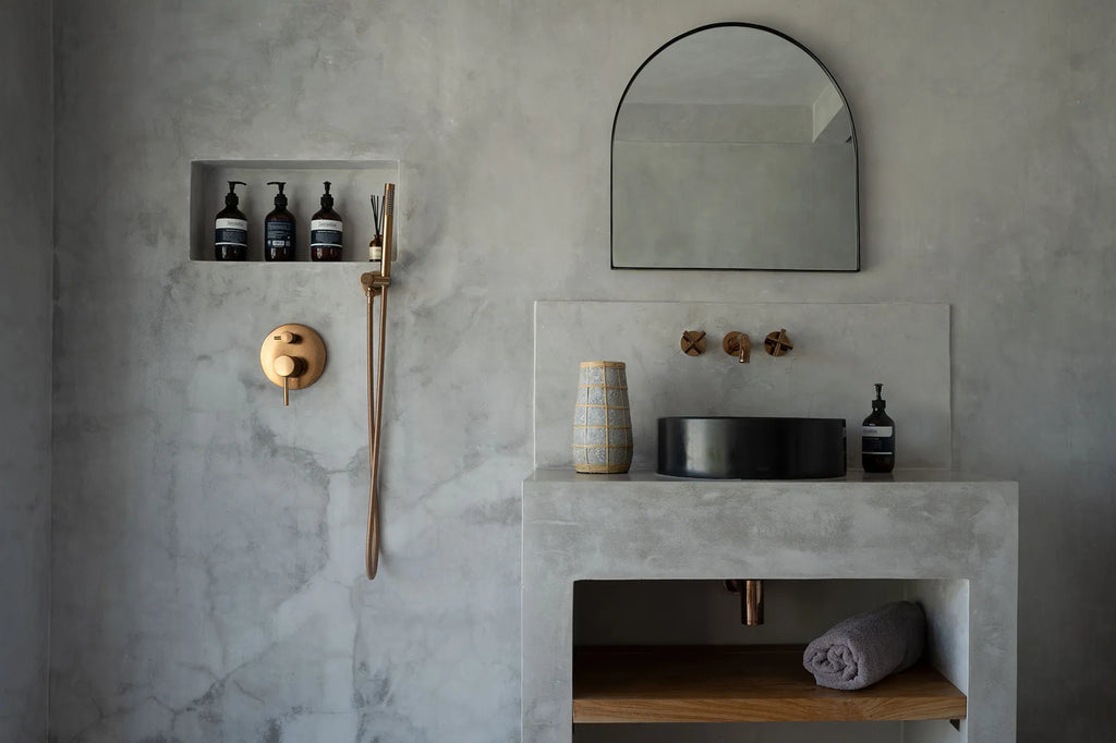 Barcelona Vase - Beton Natur - L