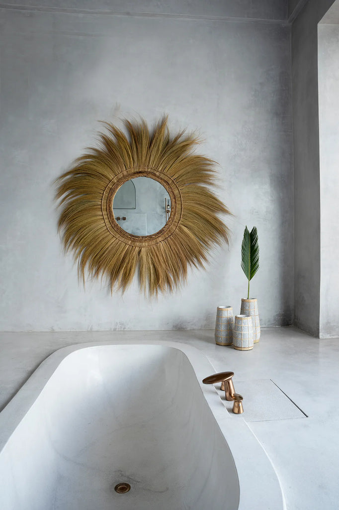Barcelona Vase - Beton Natur - L