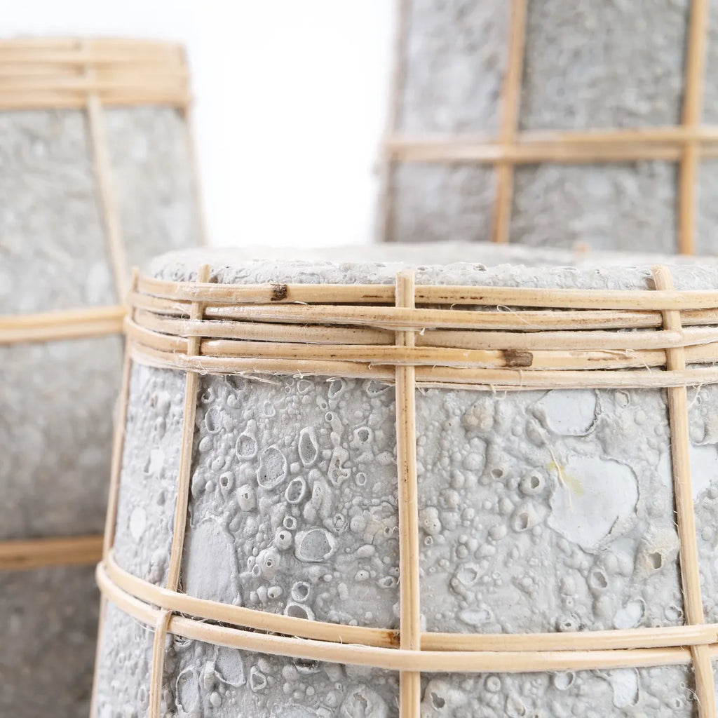 Barcelona Vase - Beton Natur - L