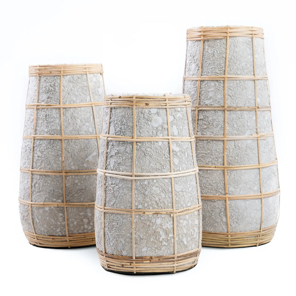 Barcelona Vase - Beton Natur - L