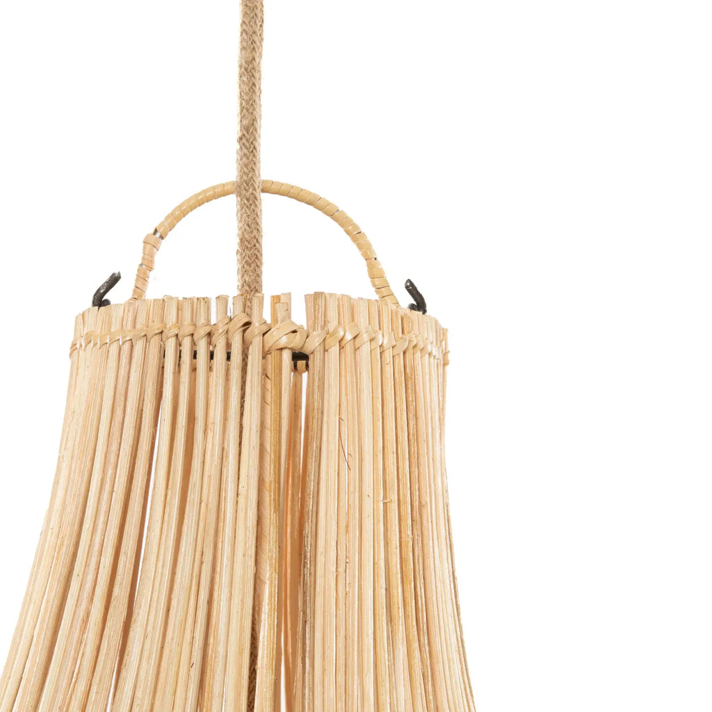 Flakonhalskæde Lampe Vedhæng - Naturlig - L
