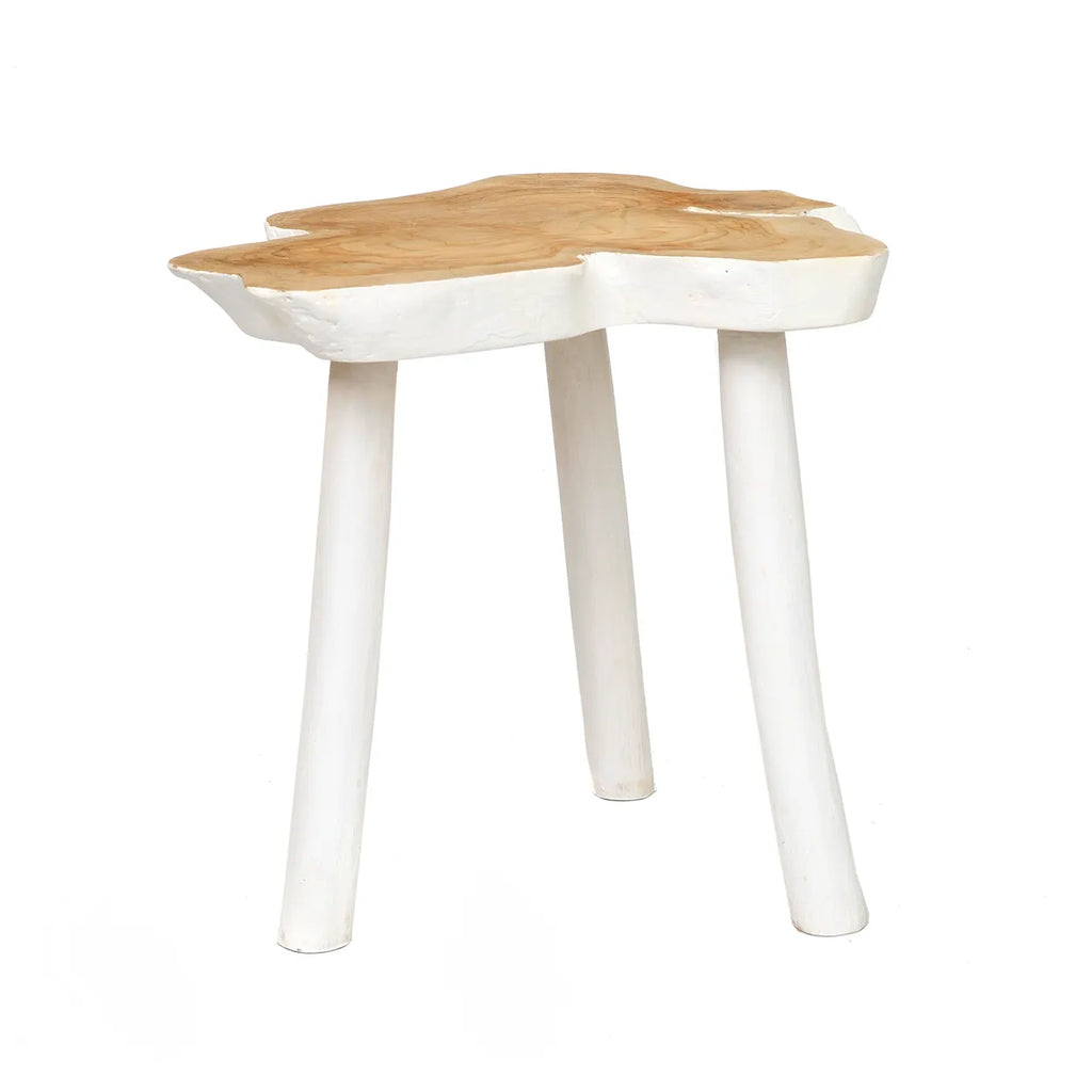 Organisk Sidebord - Naturlig hvid