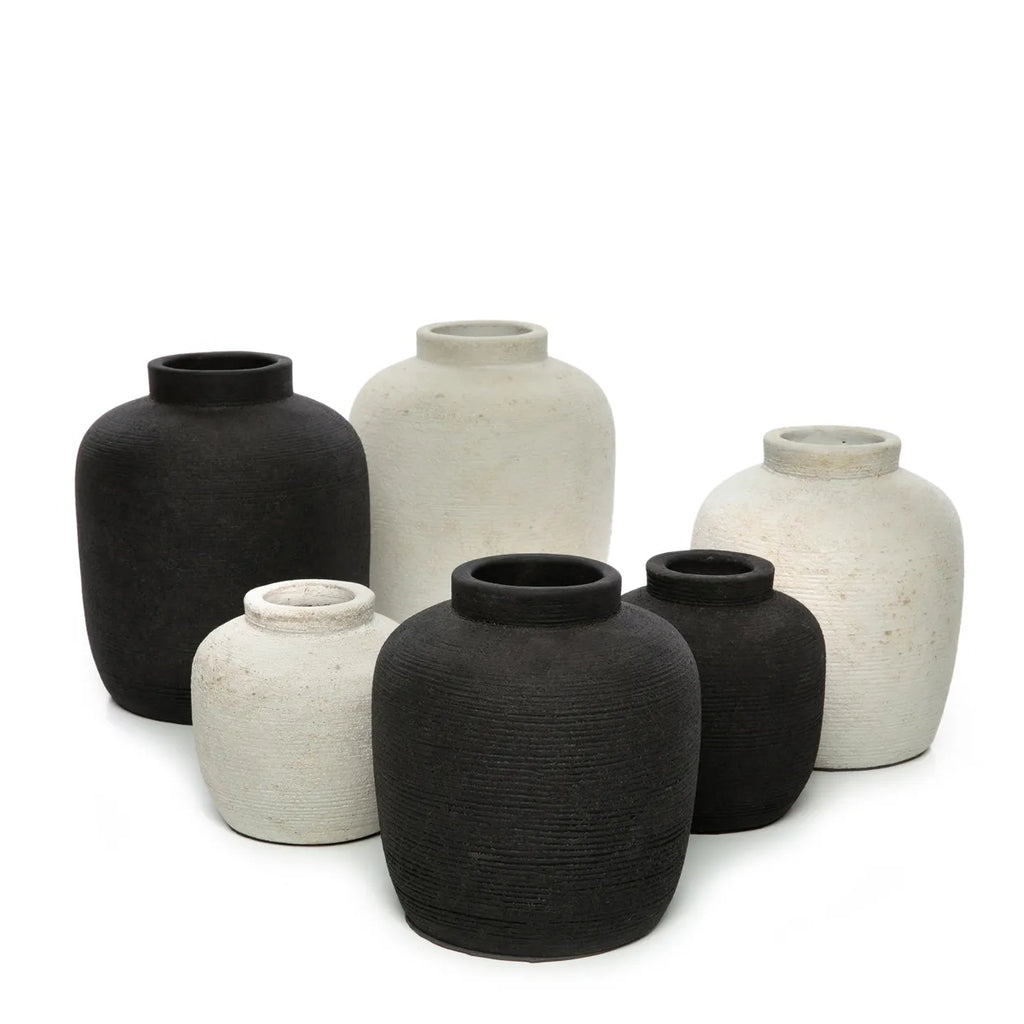 Prag Vase - Sort - M