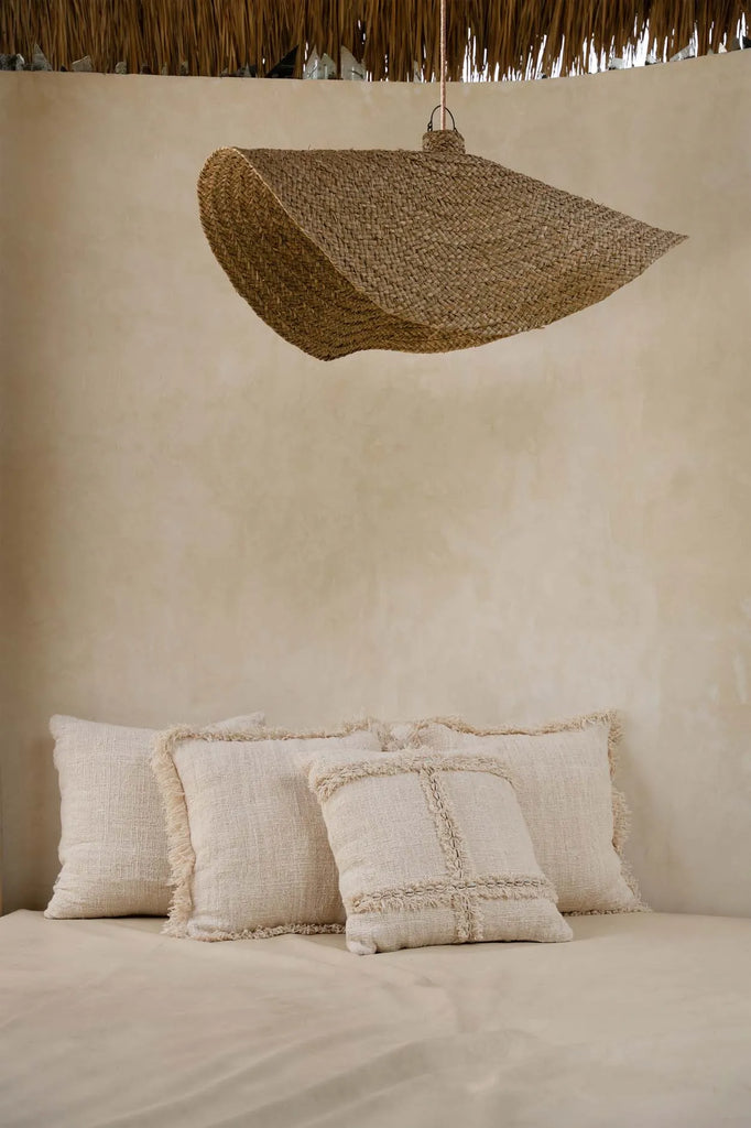 Qubba Lampe Vedhæng - Naturlig - XL