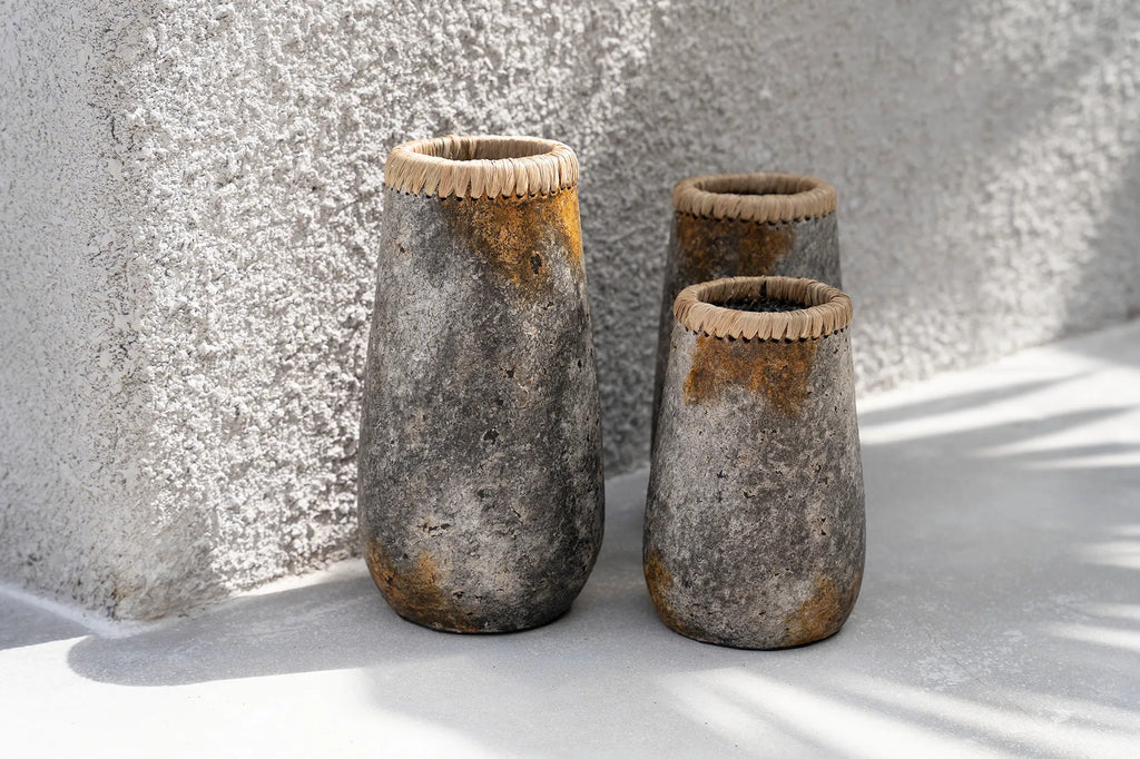 Paris Vase - Antik Grå - M