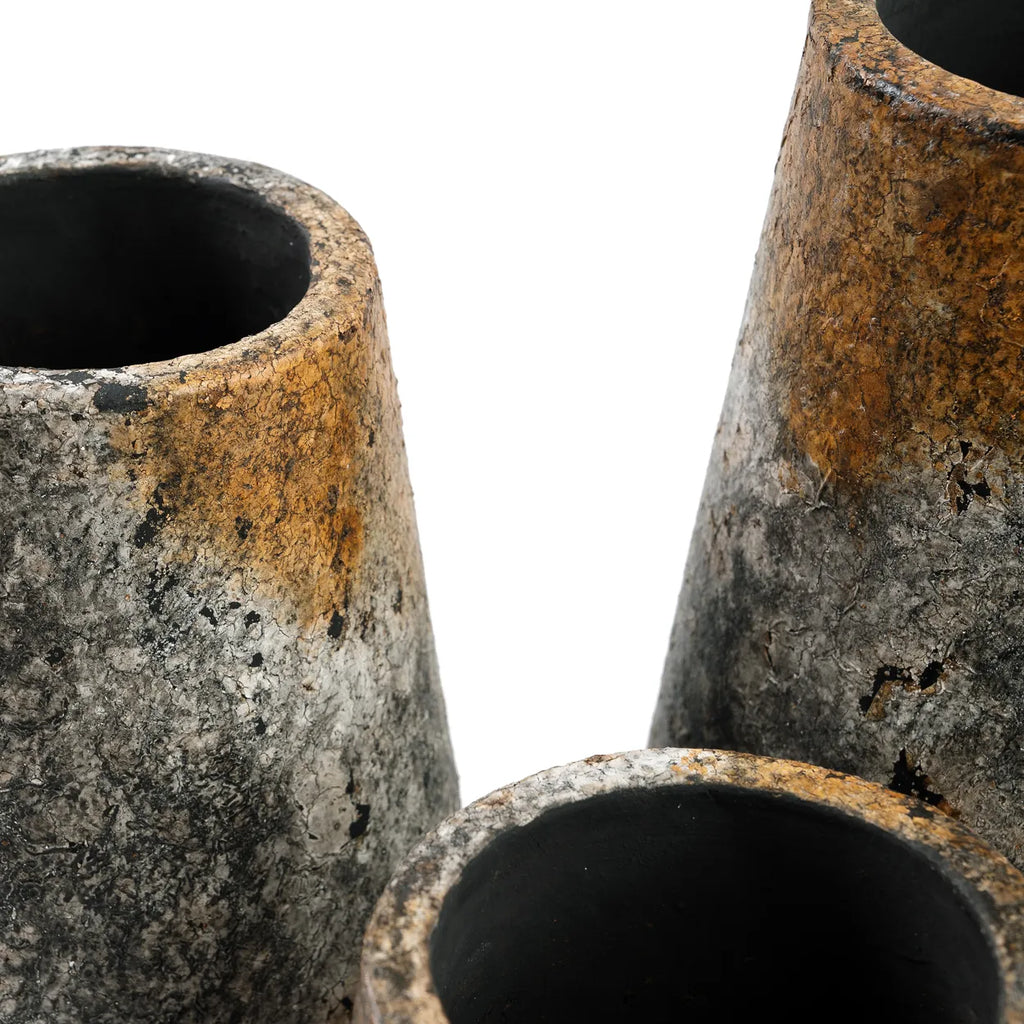 København Vase - antik grå - S