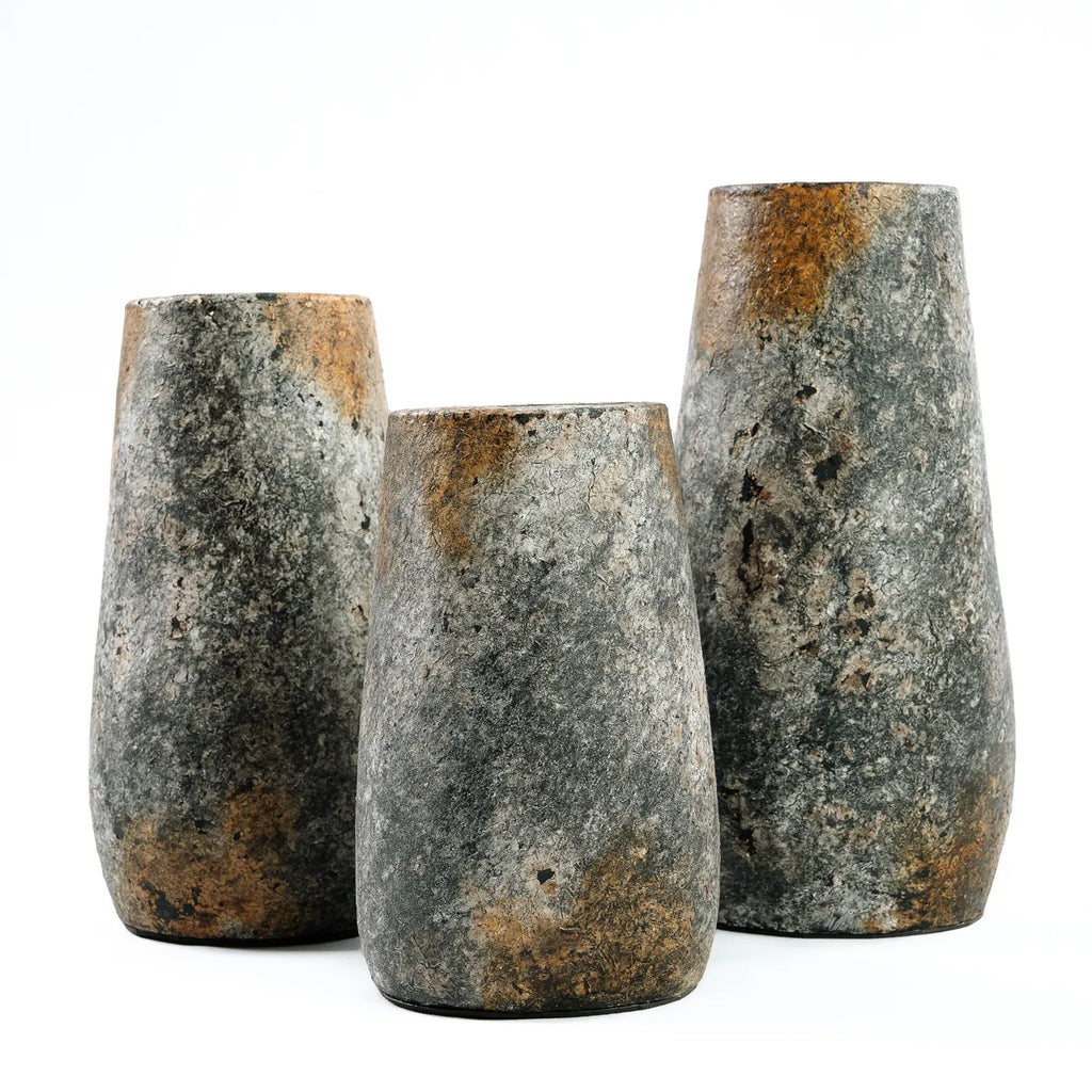 København Vase - antik grå - S