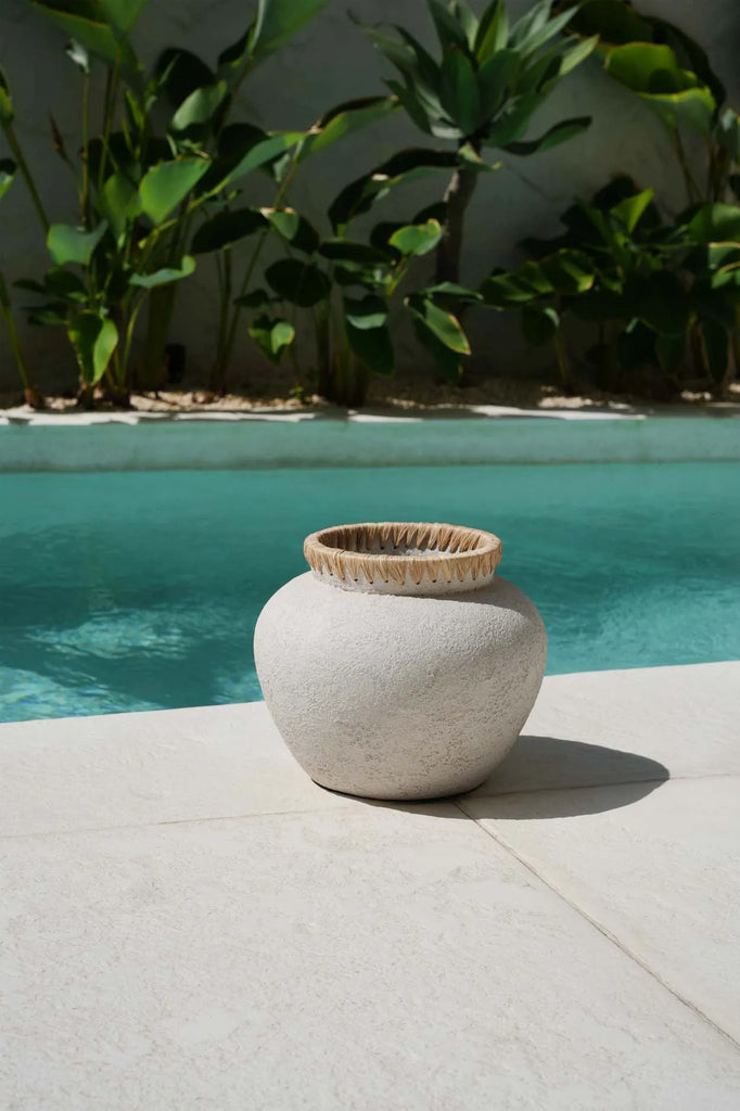 Madrid Vase - Beton Naturlig - M
